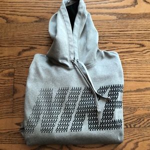 Nike therma fit gray hoodie